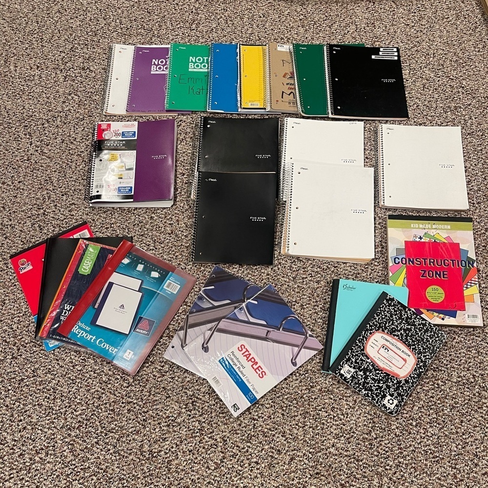 Notebooks and paper and more!
